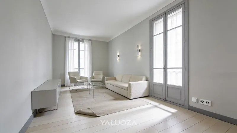 Quatre pièces de 118 m² entièrement repensé, rue de Chézy