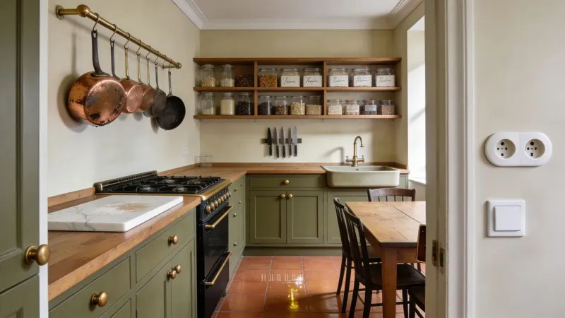 Quatre pièces de 124 m² organisé autour d'une grande cuisine, rue Louise Michel