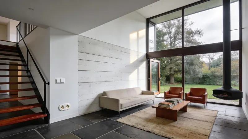 Villa d'architecte de 1968, 178 m² sur 900 m², Vaucresson